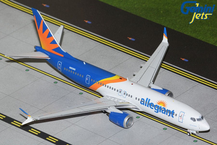 1:200 Gemini Jets Allegiant Air Boeing 737 MAX 8 - 200 N810MG - Final Approach Collectibles