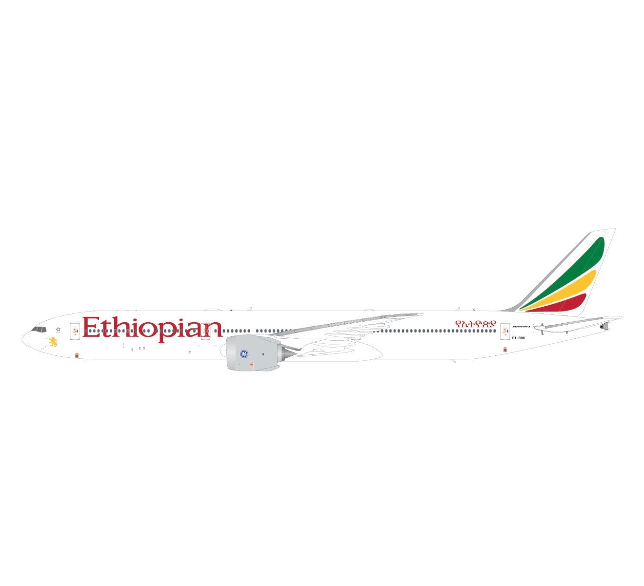 1:200 Gemini Jets Ethiopian Airlines Boeing 777-9 ET-BBX - Final Approach Collectibles