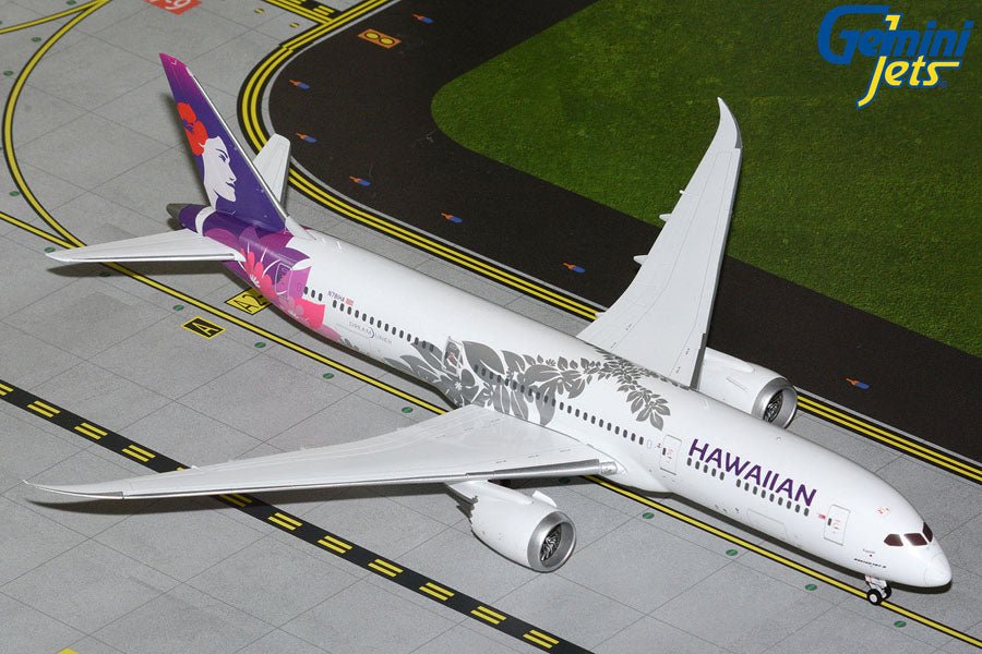 1:200 Gemini Jets Hawaiian Airlines Boeing 787 - 9 N781HA - Final Approach Collectibles