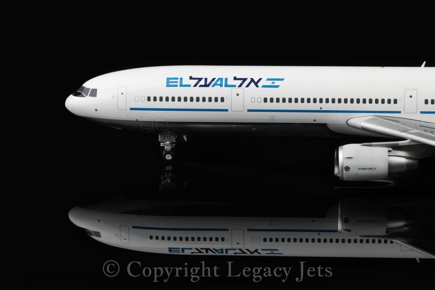 1:200 Legacy Jets EL AL McDonnell - Douglas MD - 11 N278WA - Final Approach Collectibles