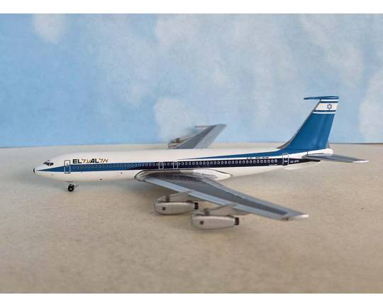 1:400 AeroClassics El Al Boeing 707-400 4X-ATB - Final Approach Collectibles