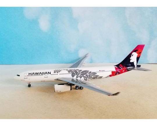 1:400 AeroClassics Hawaiian Airlines Airbus A330 - 200 N393HA - Final Approach Collectibles