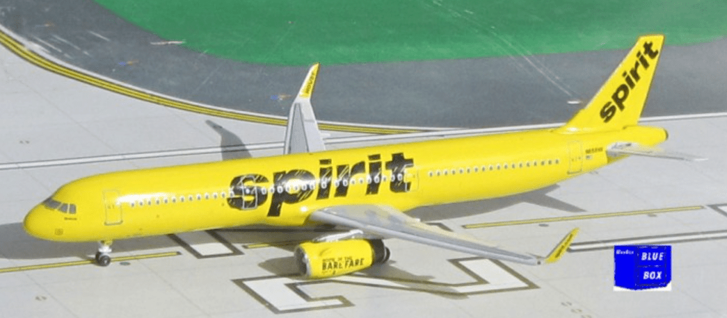1:400 AeroClassics Spirit Airlines Airbus A321 N658NK - Final Approach Collectibles