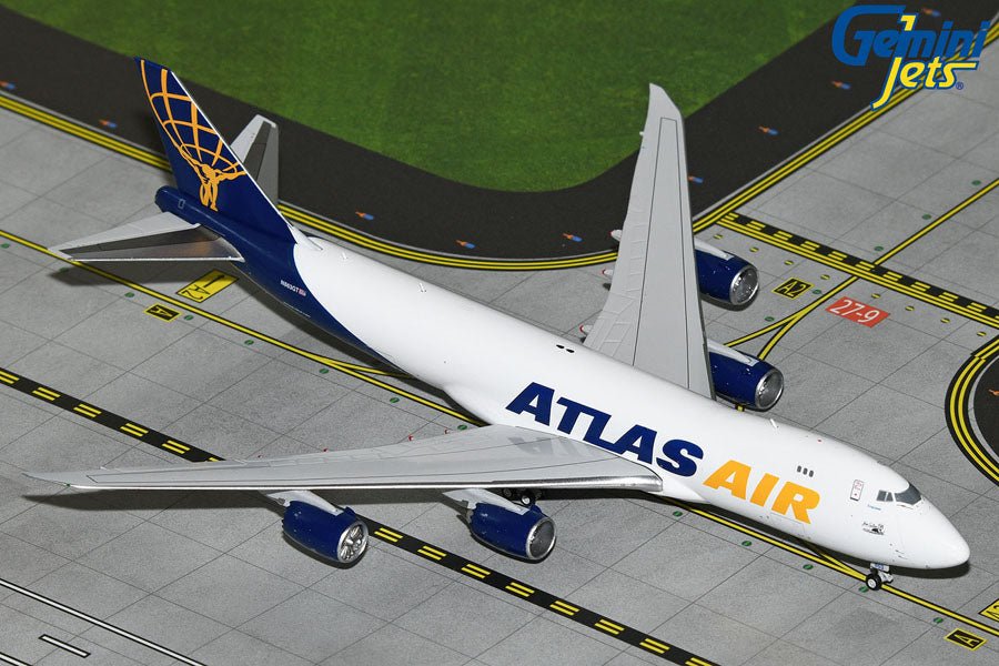 1:400 Gemini Jets Atlas Air Boeing 747 - 8F N863GT Last 747 Ever Produced - Final Approach Collectibles