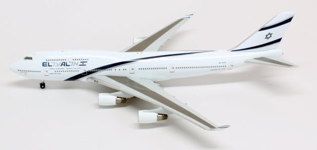 1:400 Gemini Jets EL AL Boeing 747 - 400 4X - ELD - Final Approach Collectibles