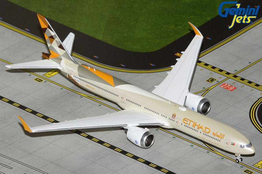 1:400 Gemini Jets Etihad Airways Boeing 777 - 9 A6 - FAA - Final Approach Collectibles