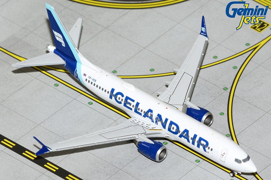 1:400 Gemini Jets IcelandAir Boeing 737- MAX 8 TF-ICE - Final Approach Collectibles