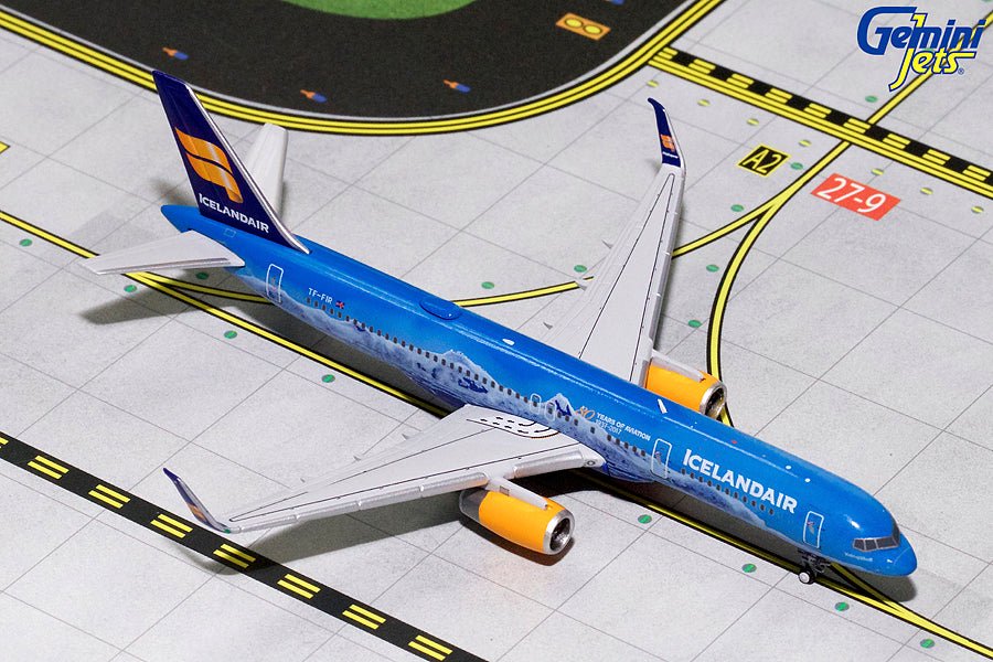 1:400 Gemini Jets IcelandAir Boeing 757 - 200 TF - FIR 80th Anniversary Livery - Final Approach Collectibles