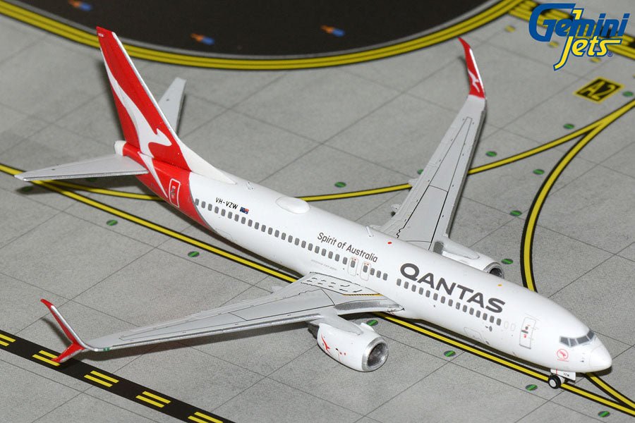 1:400 Gemini Jets Qantas Airways Boeing 737 - 800S VH - VZW - Final Approach Collectibles