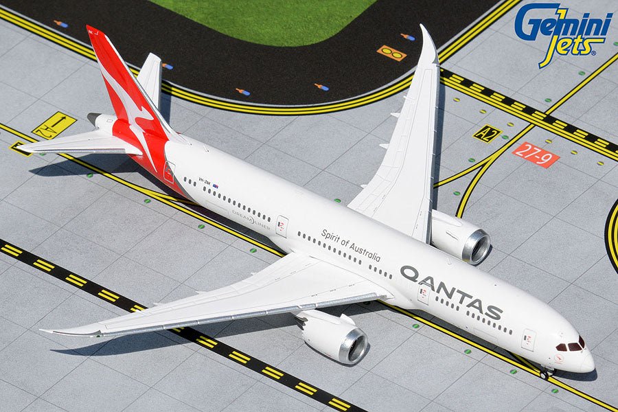 1:400 Gemini Jets Qantas Boeing 787-9 VH-ZNK - Final Approach Collectibles