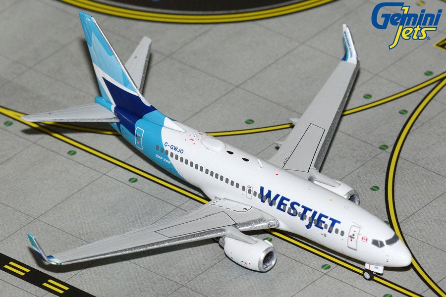 1:400 Gemini Jets WestJet Airlines Boeing 737 - 700W C - GWJO - Final Approach Collectibles