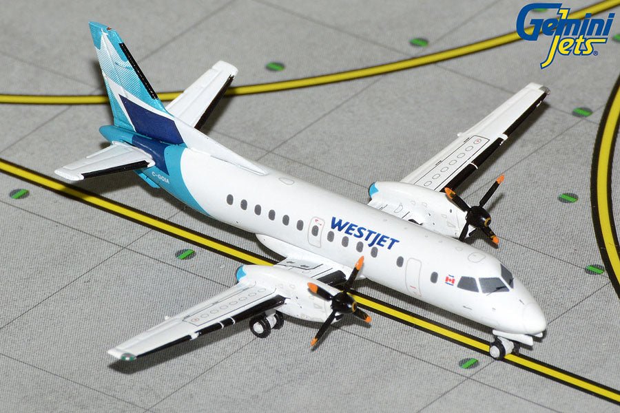 1:400 Gemini Jets WestJet SAAB 340 C - GOIA - Final Approach Collectibles