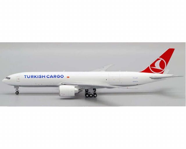 1:400 JC Wings Turkish Airlines Cargo Boeing 777 - 200F TC - LJP - Final Approach Collectibles