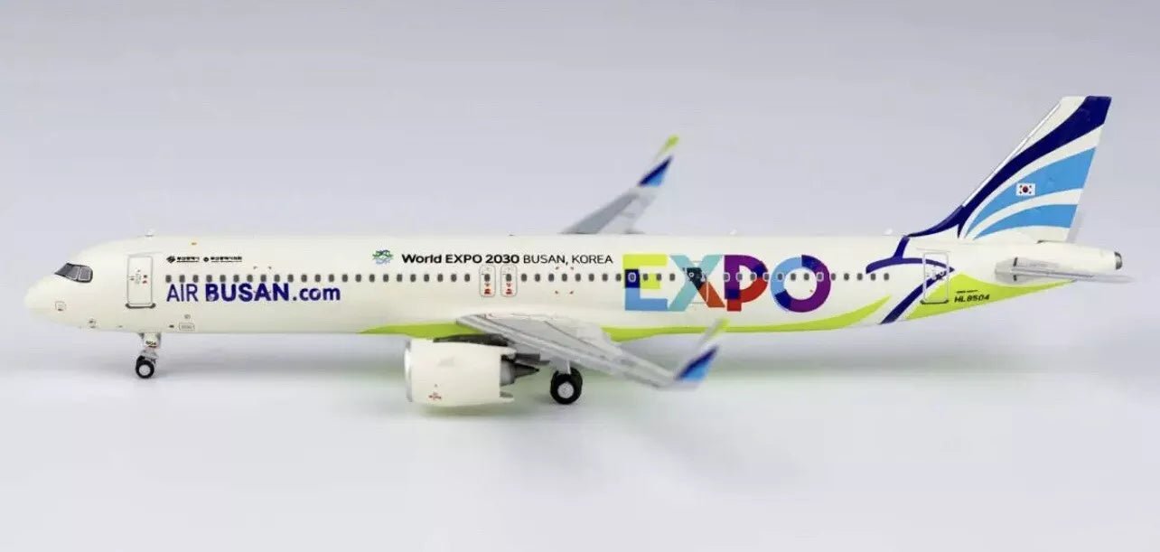 1:400 NG Models Air Busan A321 NEO HL8504 Expo Livery - Final Approach Collectibles