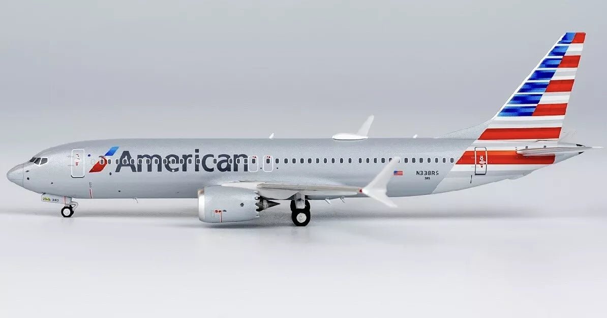 1:400 NG Models American Airlines Boeing 737 MAX 8 N338RS - Final Approach Collectibles