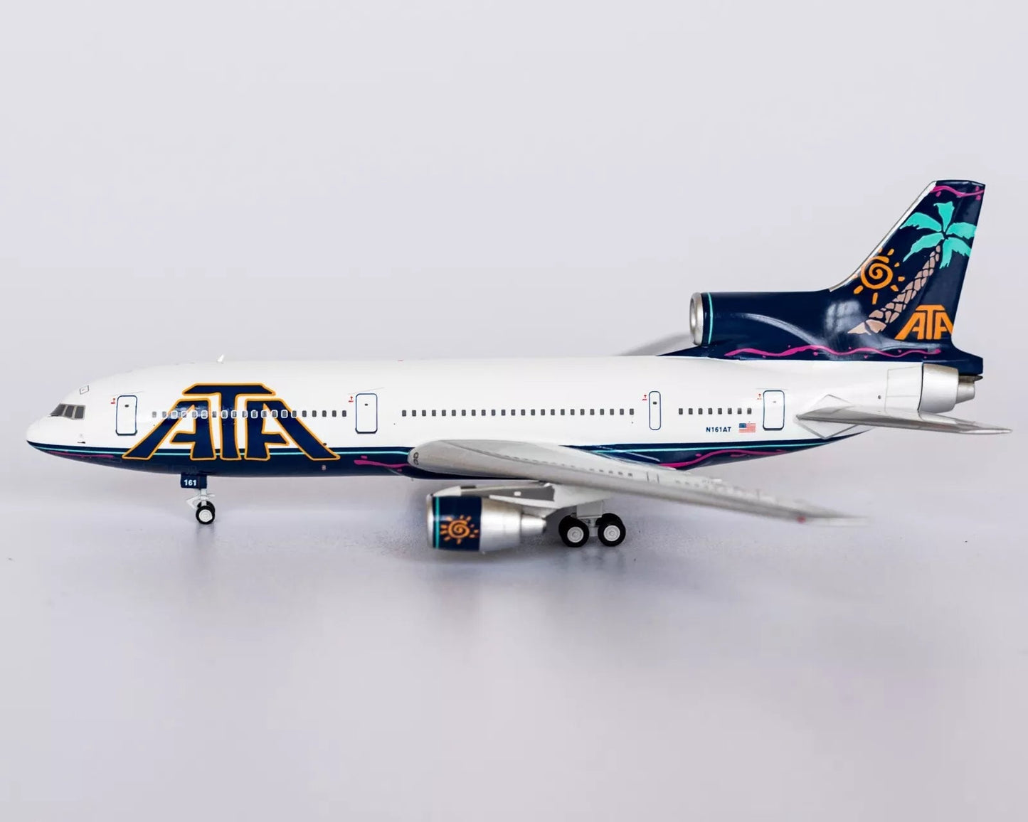 1:400 NG Models ATA L - 1011 - 500 N161AT - Final Approach Collectibles