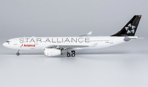 1:400 NG Models Avianca Airlines Airbus A330 - 200 Star Alliance Livery - Final Approach Collectibles