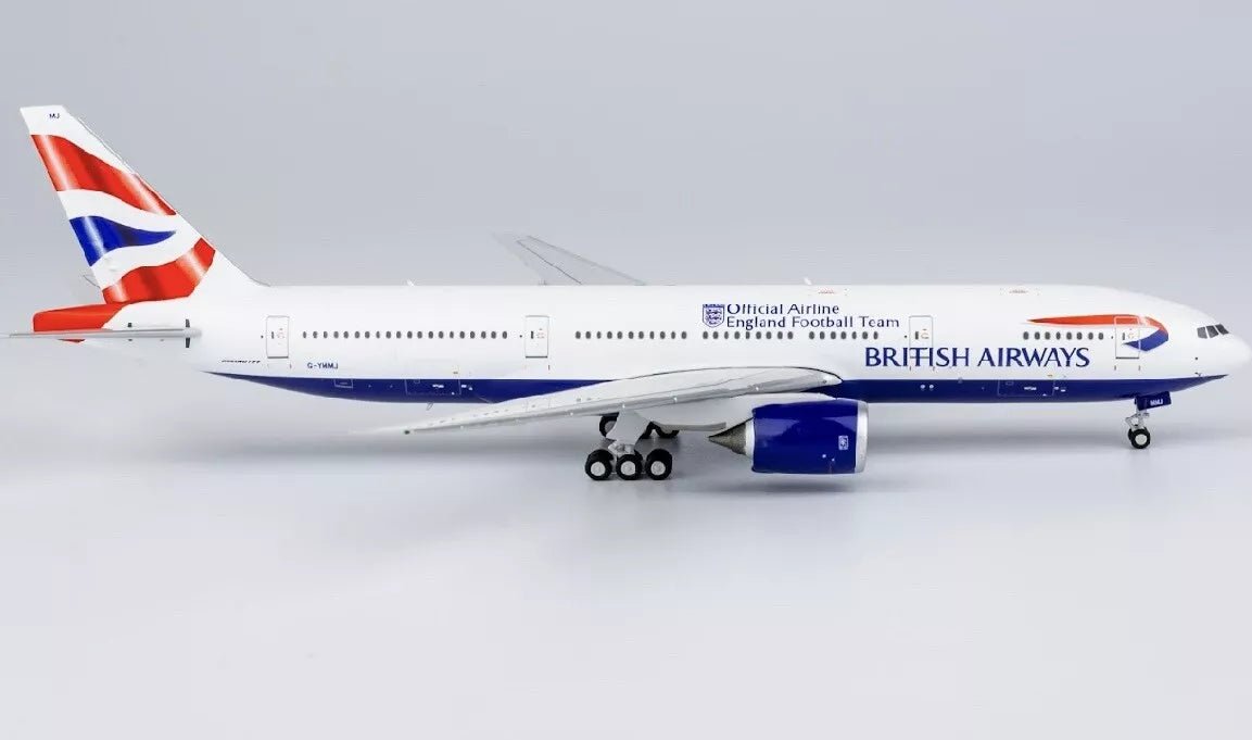 1:400 NG Models British Airways Boeing 777 - 200ER G - YMMJ England National Football Team - Final Approach Collectibles