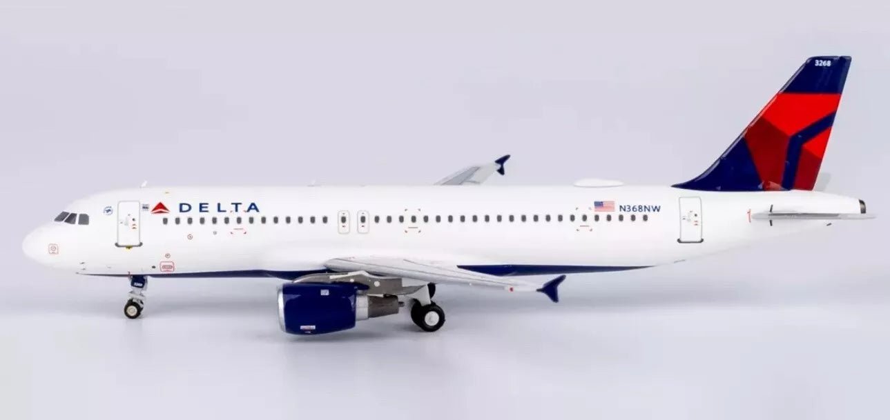 1:400 NG Models Delta Air Lines Airbus A320 - 200 N368NW - Final Approach Collectibles