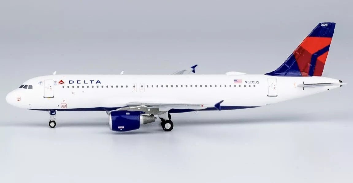 1:400 NG Models Delta Air Lines Airbus A320 N320US - Final Approach Collectibles