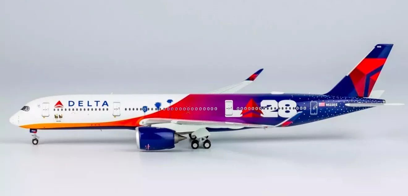 1:400 NG Models Delta Air Lines Airbus A350 - 900 LA 28 Special Livery - Final Approach Collectibles