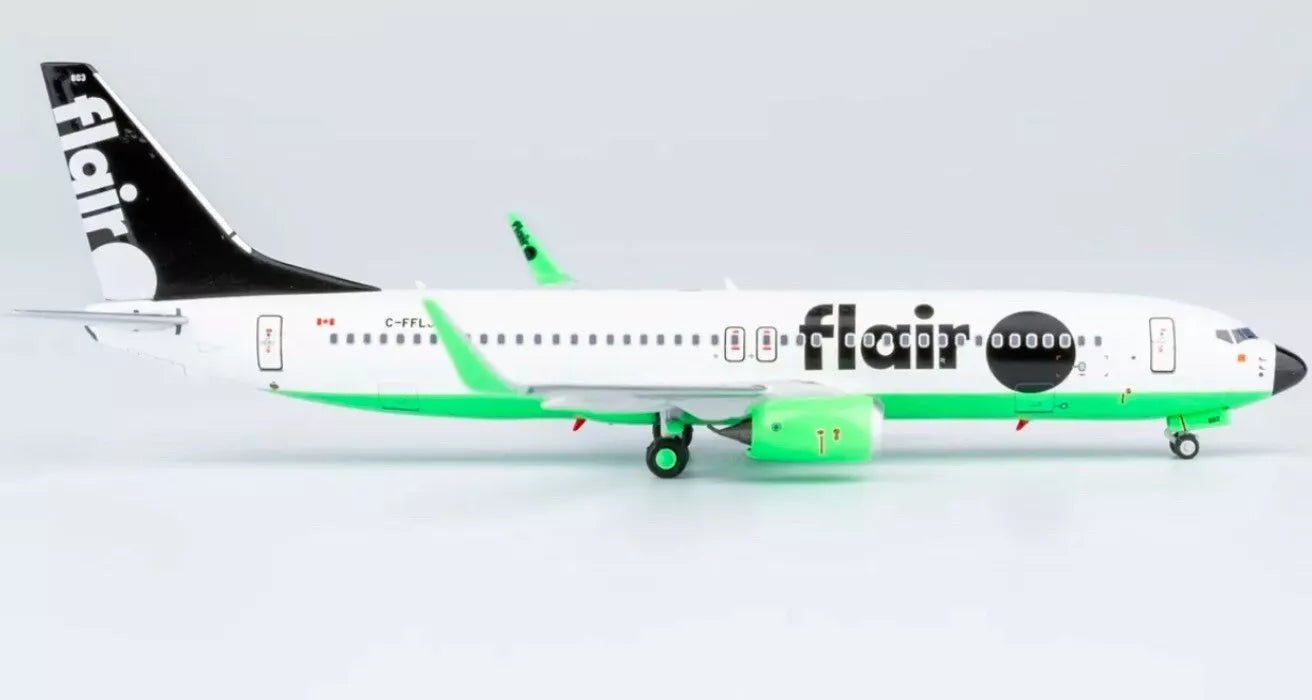 1:400 NG Models Flair Airlines Boeing 737 - 800 C - FFLJ 'J N (Jim) Rogers' Livery - Final Approach Collectibles