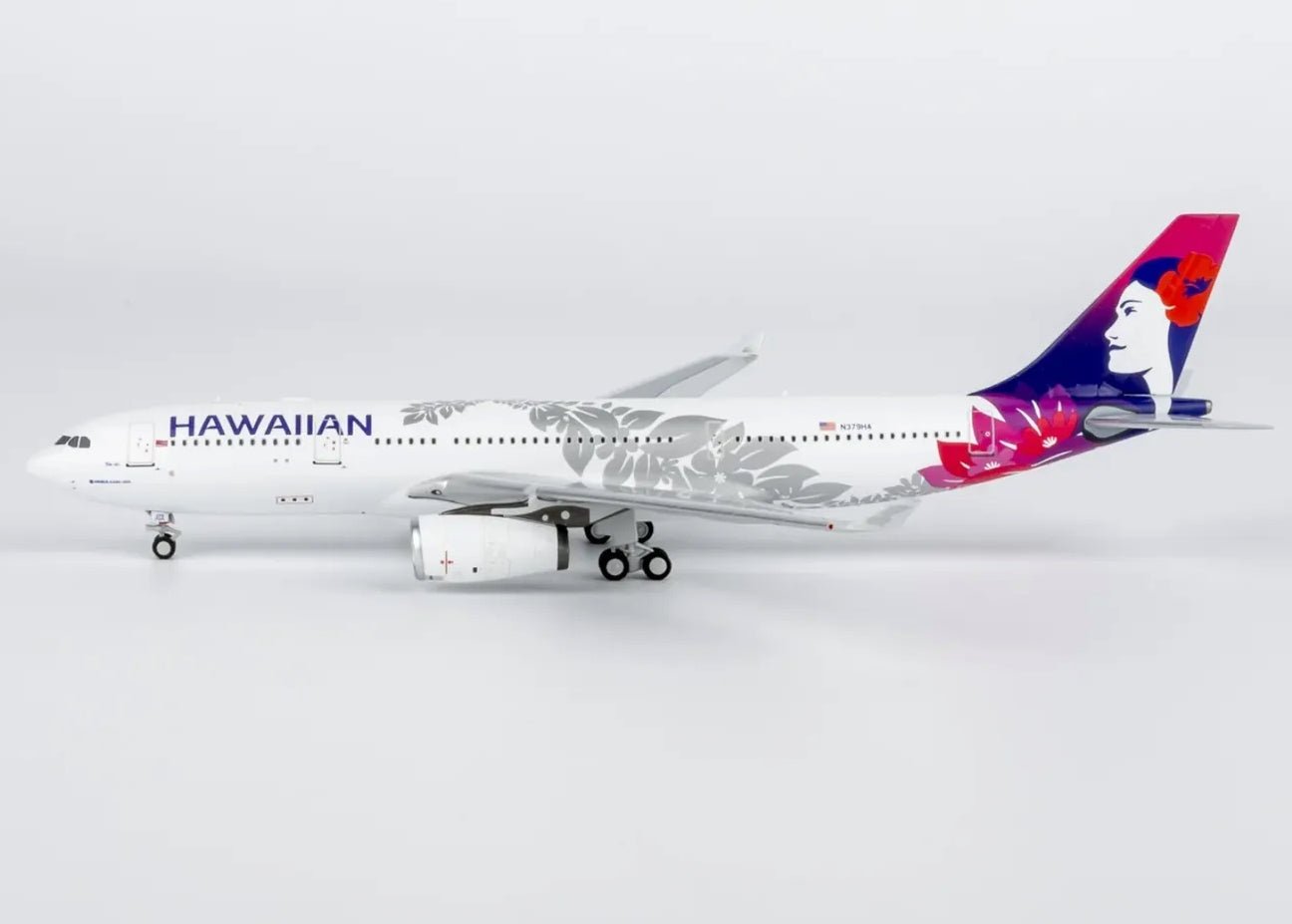 1:400 NG Models Hawaiian Airlines Airbus A330 - 200 N379HA - Final Approach Collectibles