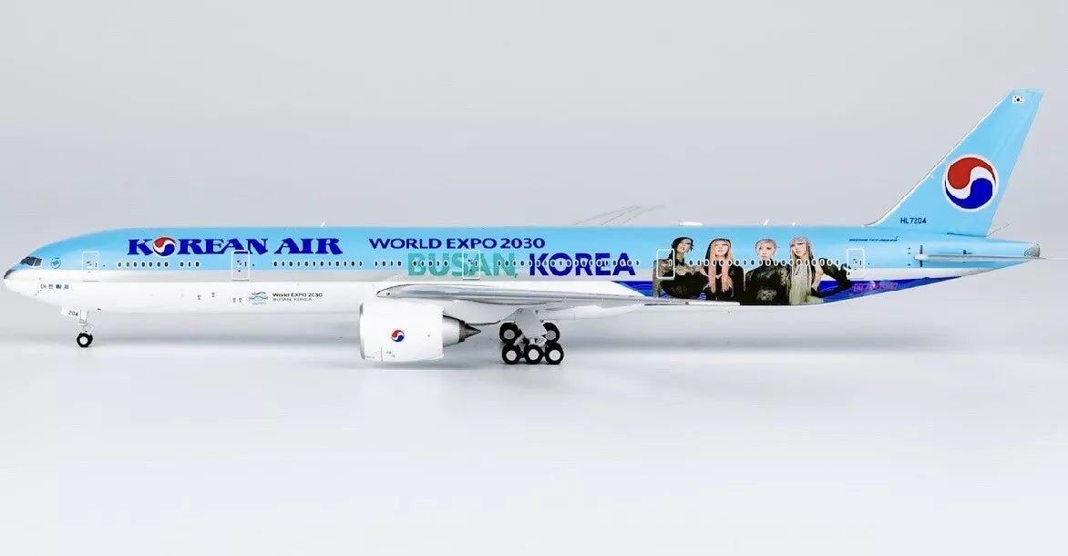 1:400 NG Models Korean Air Boeing 777 - 300ER HL7204 Expo 2030 Livery - Final Approach Collectibles