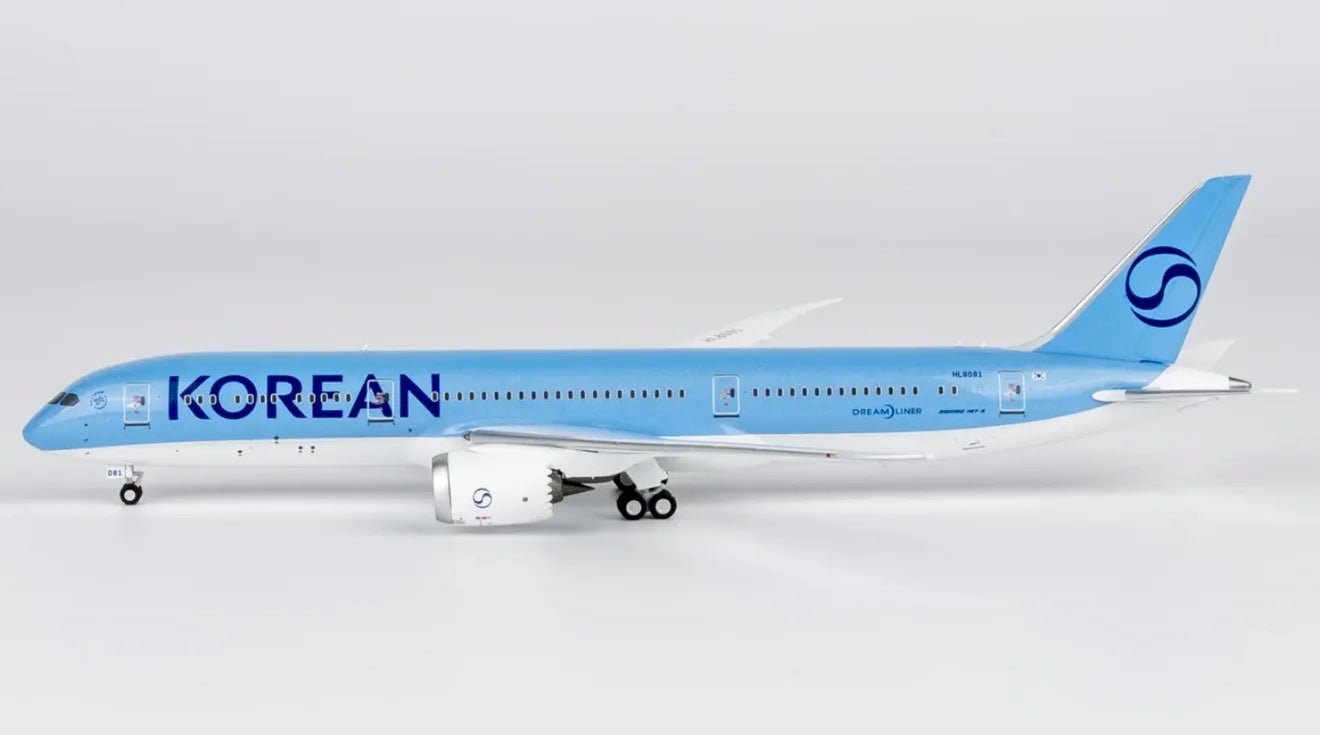 1:400 NG Models Korean Air Boeing 787 - 9 HL8081 - Final Approach Collectibles