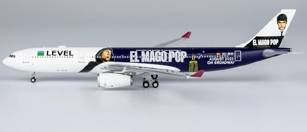 1:400 NG Models Level Airbus A330 - 300 EC - NHM El Mago Pop On Broadway Livery - Final Approach Collectibles