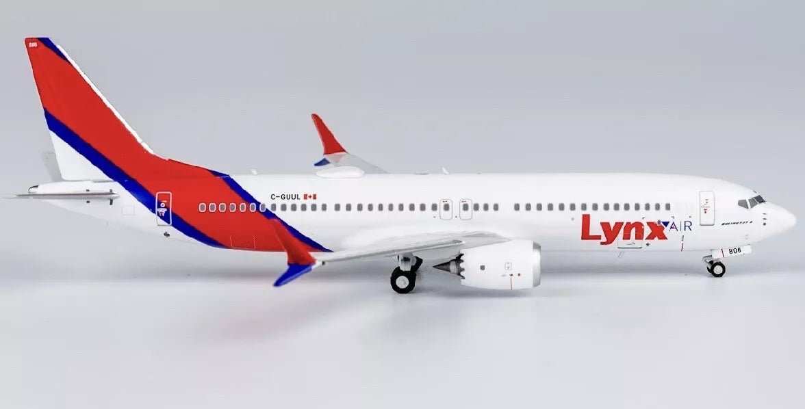 1:400 NG Models Lynx Air 737 MAX 8 C - GUUL - Final Approach Collectibles
