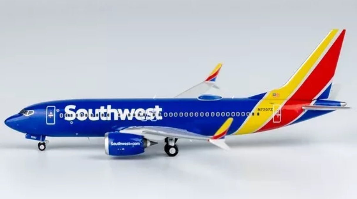 1:400 NG Models Southwest Airlines Boeing 737 MAX 7 N7207Z - Final Approach Collectibles