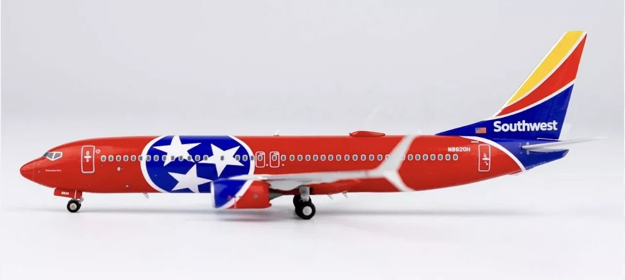 1:400 NG Models Southwest Boeing 737 - 800 N8620H Tennessee One Livery - Final Approach Collectibles