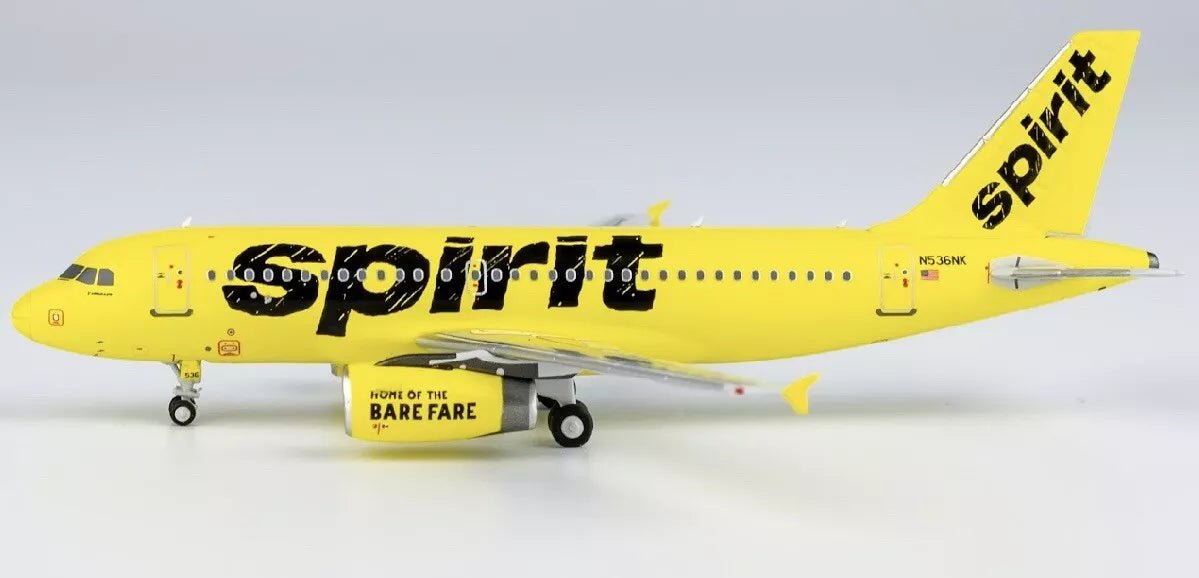 1:400 NG Models Spirit Airlines Airbus A319 - 100 N536NK - Final Approach Collectibles