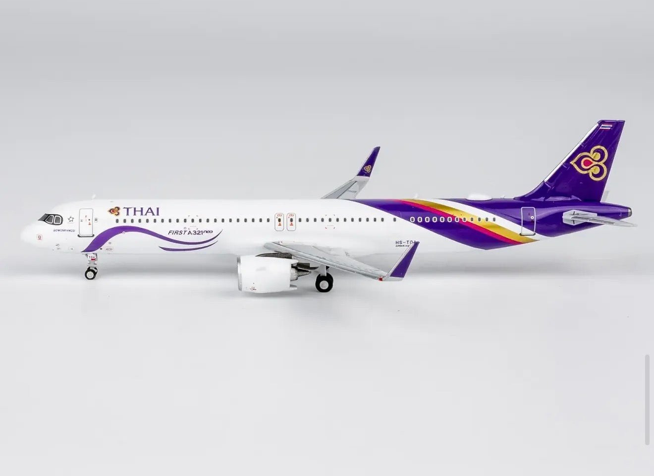 1:400 NG Models Thai Airways Airbus A321 NEO HS-TOA First NEO Livery - Final Approach Collectibles