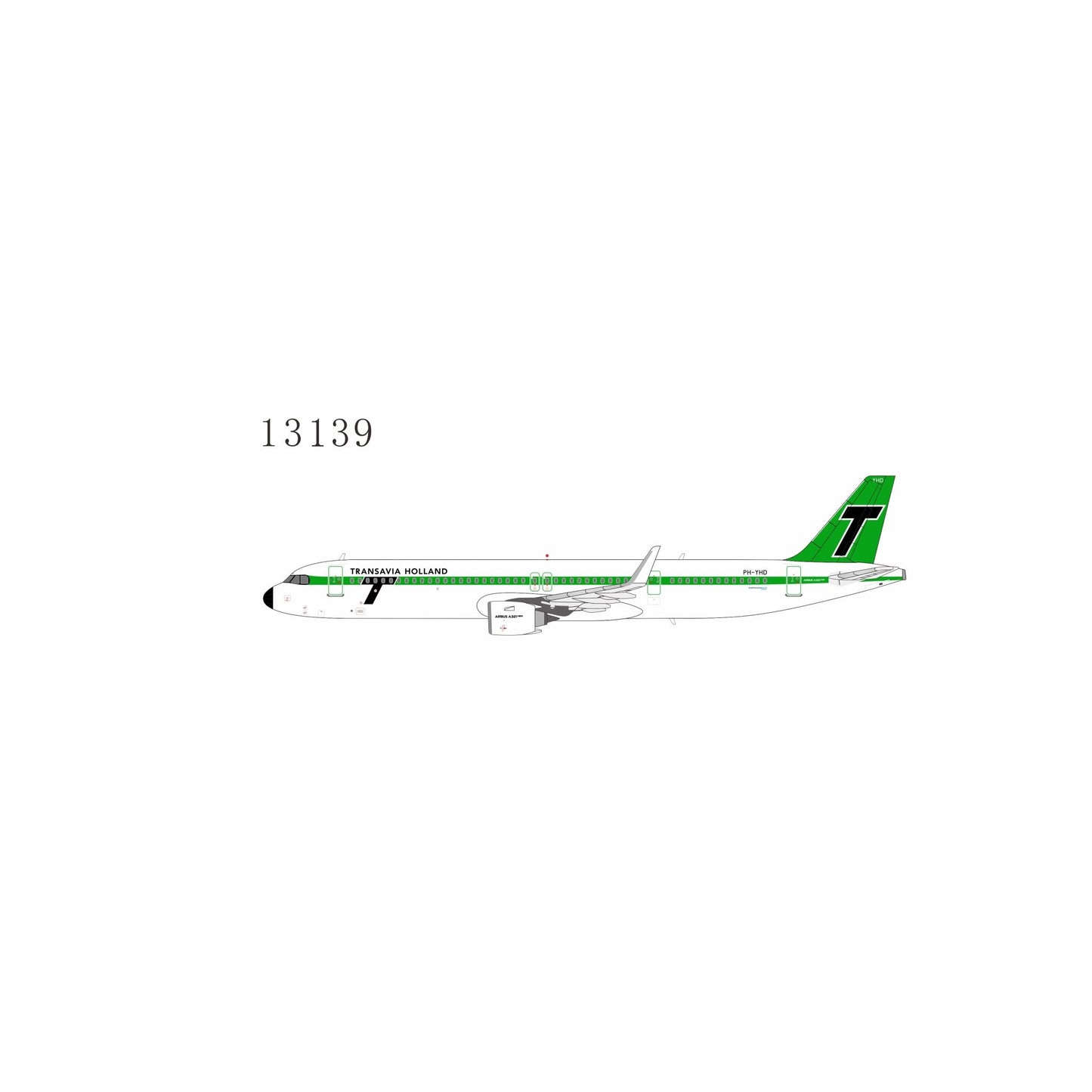 1:400 NG Models Transavia Airbus A321 NEO PH - YHD Retro livery - Final Approach Collectibles