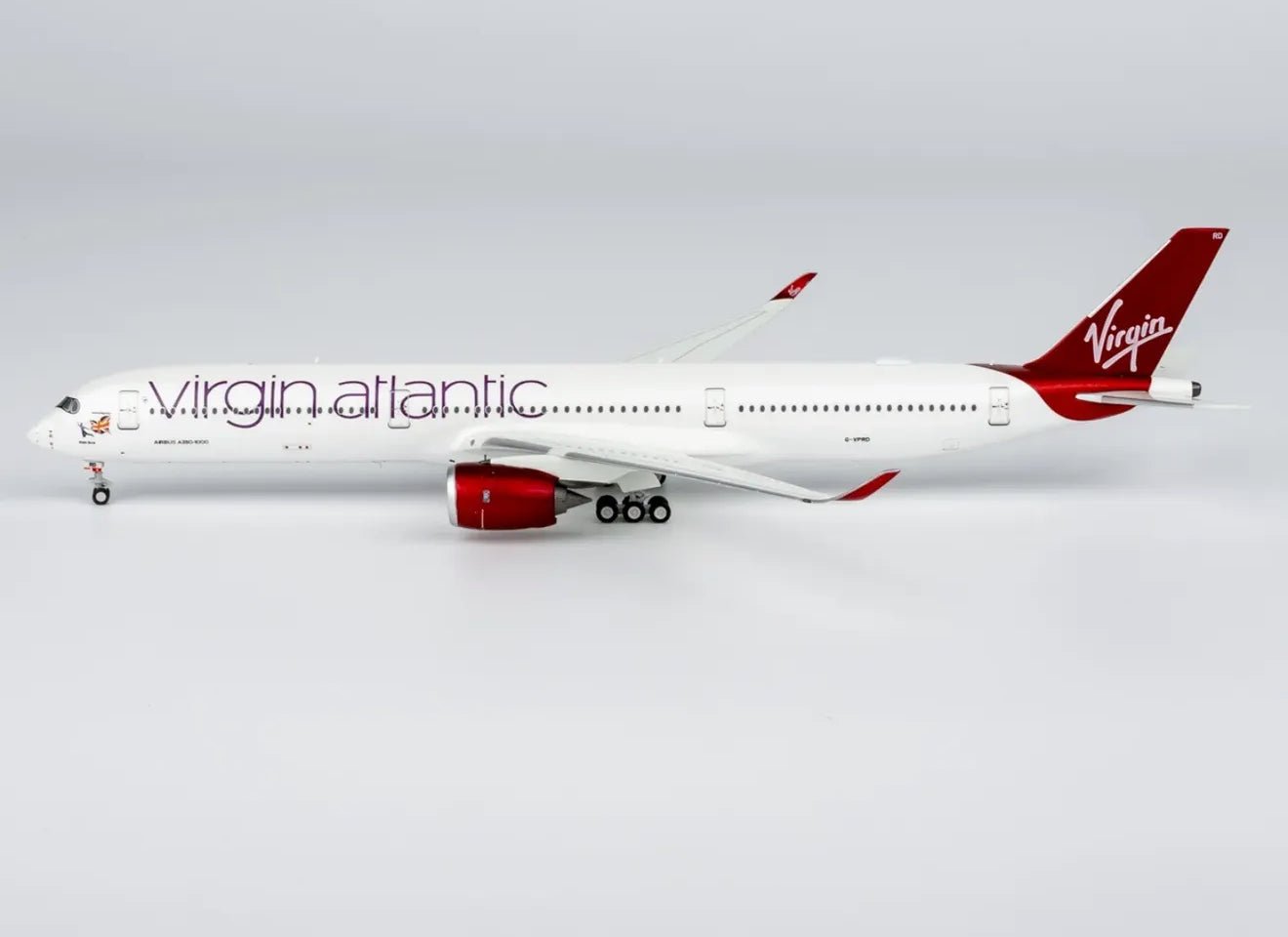 1:400 NG Models Virgin Atlantic Airbus A350 - 100 G - VPRD - Final Approach Collectibles