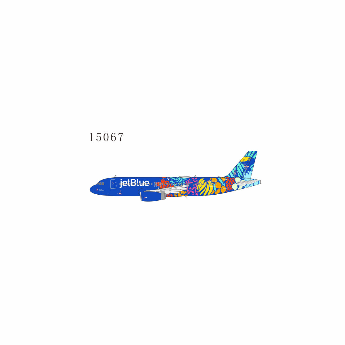 1:400 NG Models JetBlue Airways Airbus A320 N657JB Puerto Rico Livery