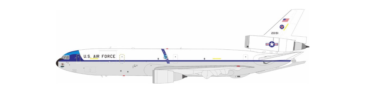 InFlight200 USAF KC-10A 82-0191 Kahuna