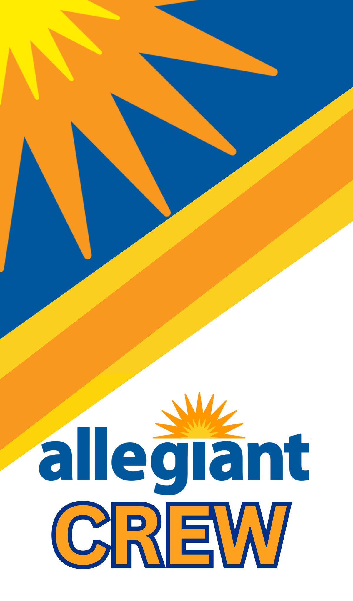 South Florida Aviation Allegiant Airlines Crew Tag