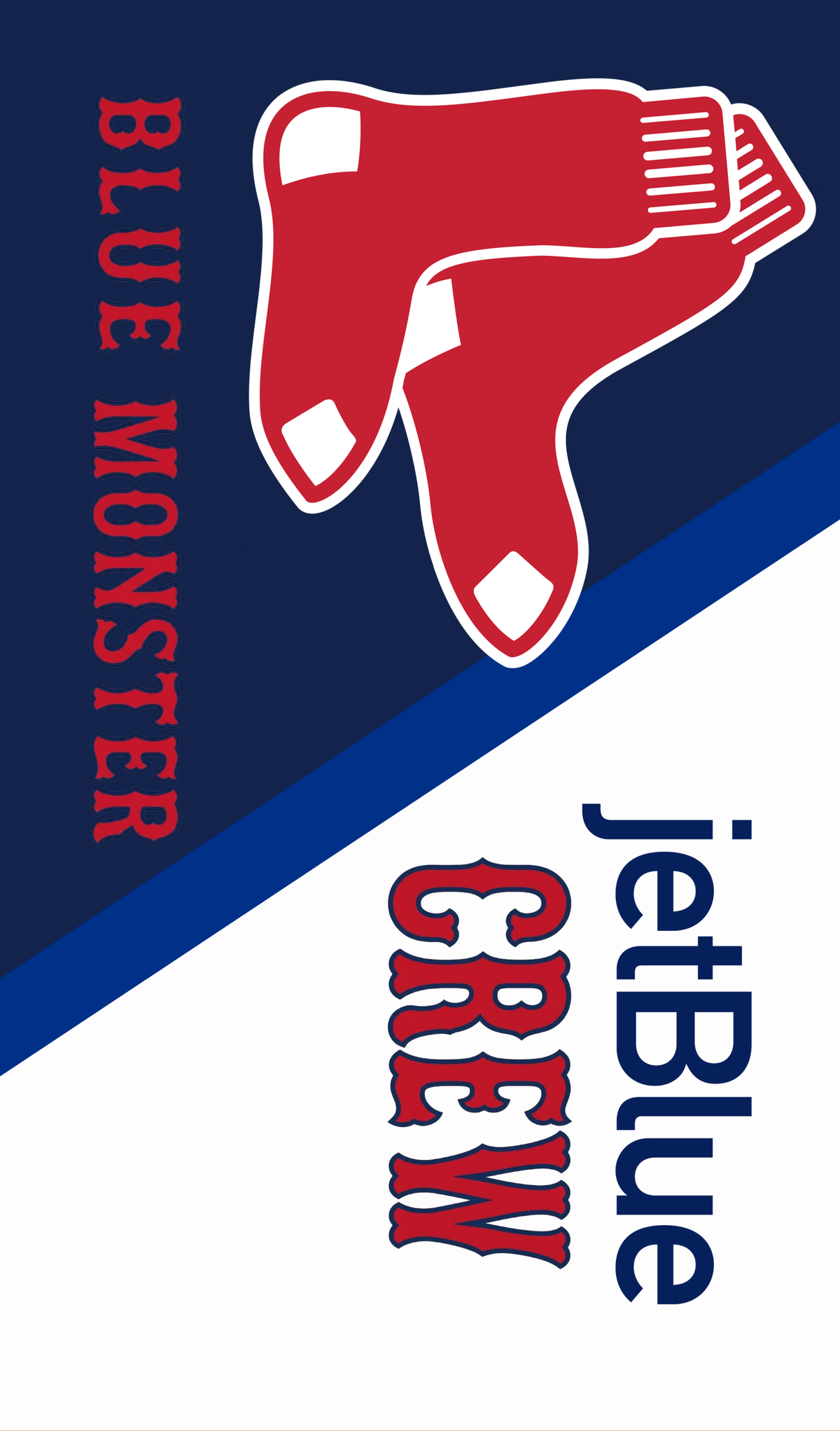 South Florida Aviation JetBlue Airways Boston Red Sox Crew Bag Tag