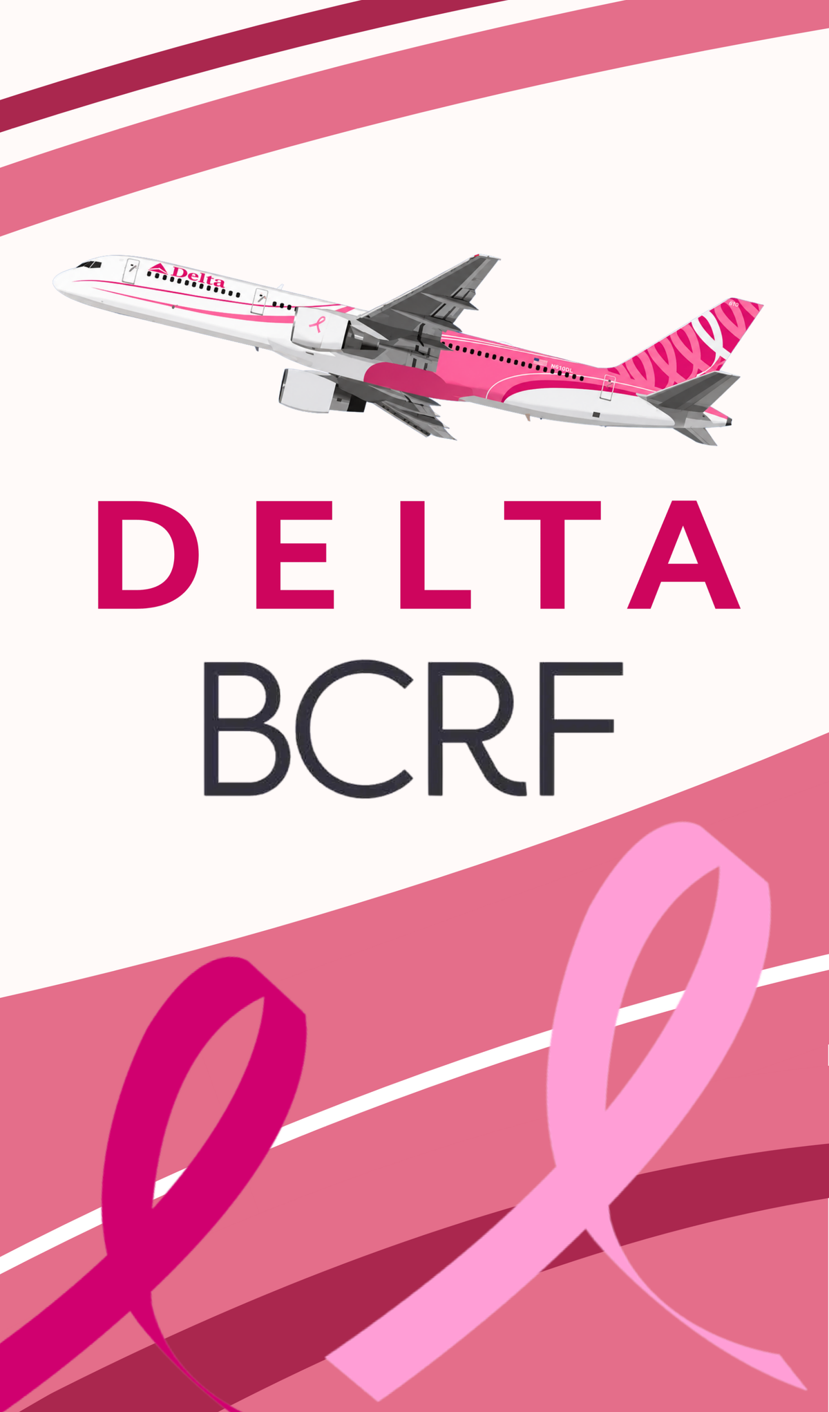 South Florida Aviation Delta Air Lines Boeing 757 BCRF Bag Tag