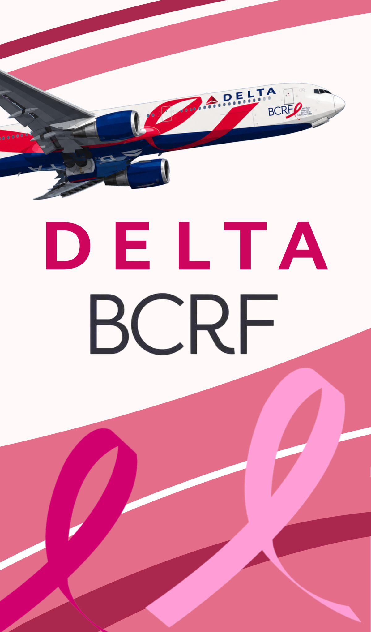 South Florida Aviation Delta Air Lines Boeing 767-400 BCRF New Livery Bag Tag