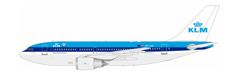 InFlight200 KLM Airbus A310-203 PH-AGI - Final Approach Collectibles