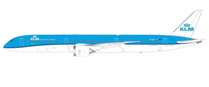 InFlight200 KLM Boeing 787 - 10 Dreamliner PH - BKM - Final Approach Collectibles