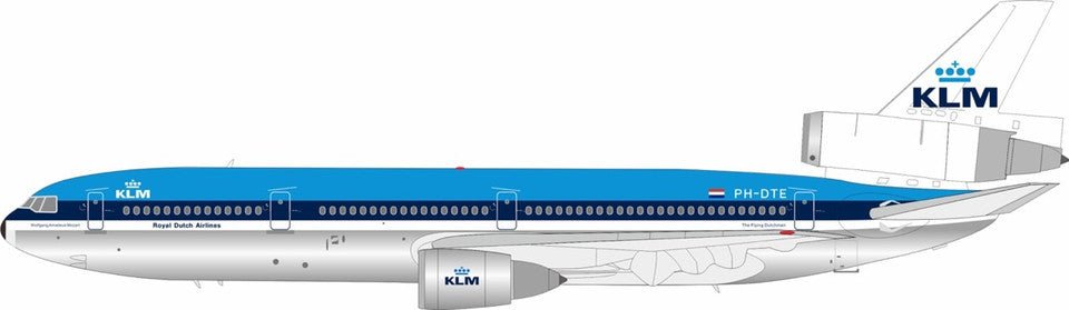 InFlight200 KLM McDonnell Douglas DC - 10 - 30 PH - DTE - Final Approach Collectibles