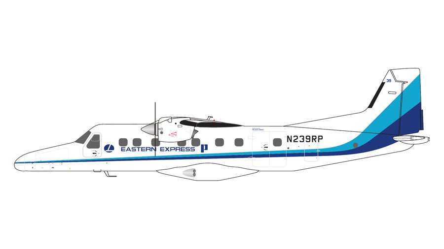 Pre-Order: 1:200 Gemini Jets Eastern Airlines Express Dornier 228-200 N239RP - Final Approach Collectibles