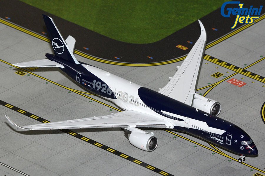 Pre-Order: 1:400 Gemini Jets Lufthansa Airbus A350-900 D-AIXL "100" Years Livery - Final Approach Collectibles
