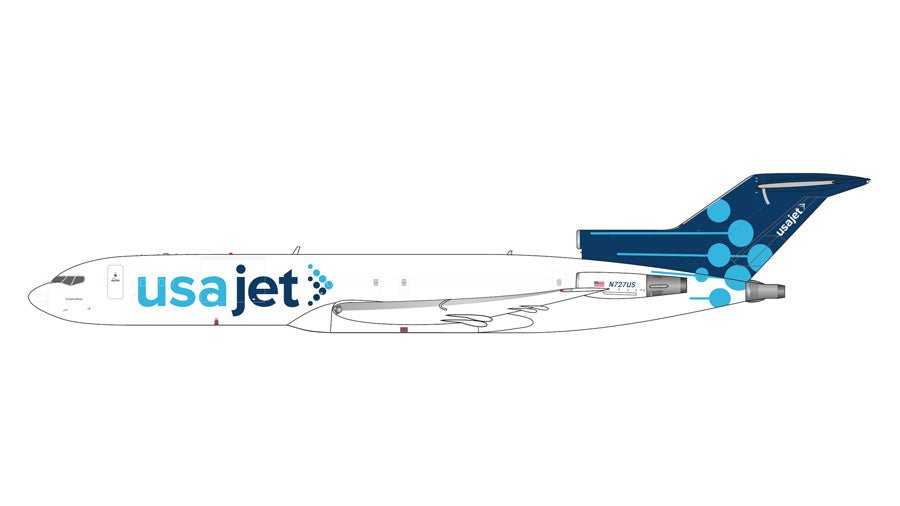 Pre-Order: 1:400 Gemini Jets USA Jet Boeing 727-200F N727US - Final Approach Collectibles