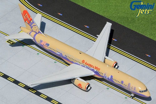 1:200 Gemini Jets America West Boeing 757-200 N902AW Teamwork Coast to Coast Livery